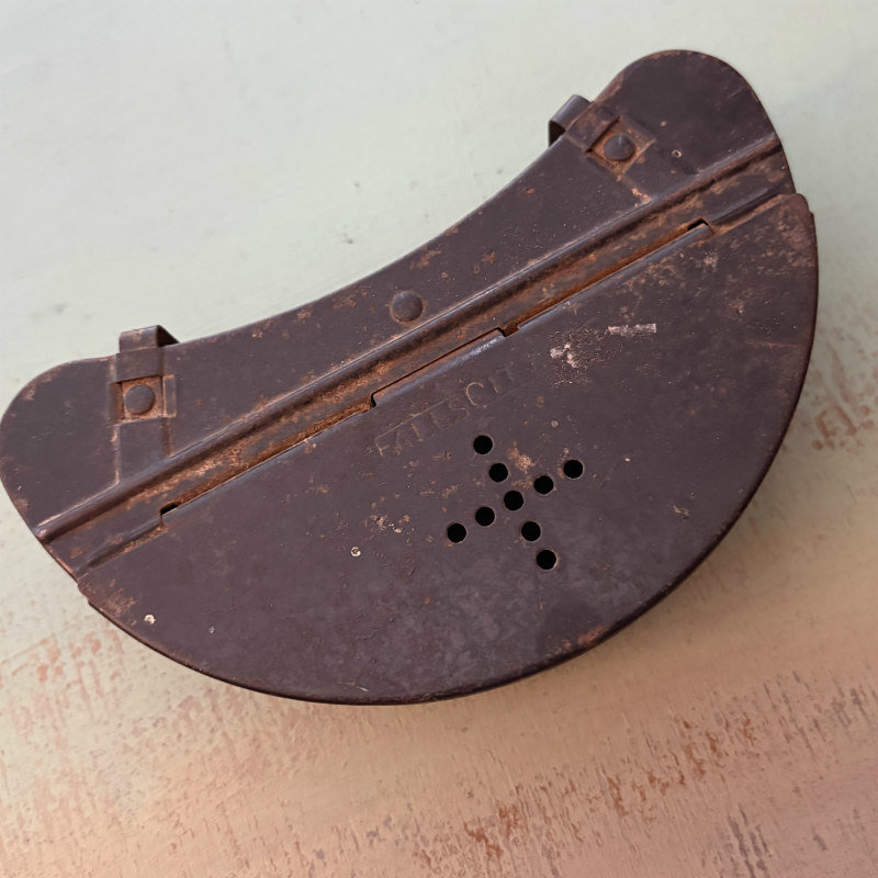 SOLD: Large Metal Fishing Box