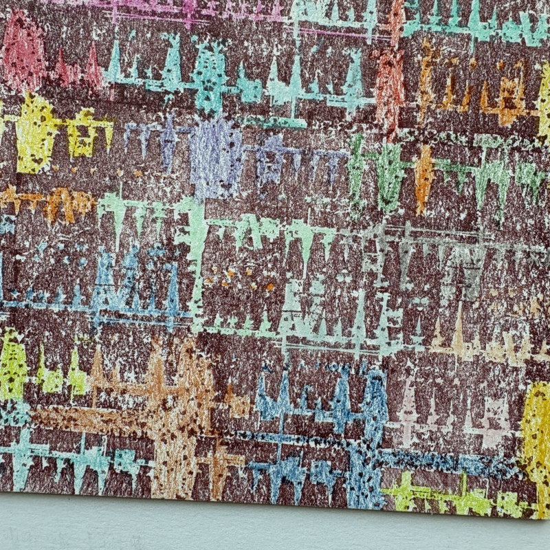 Original Art Sample Series of 4: Rhythm 