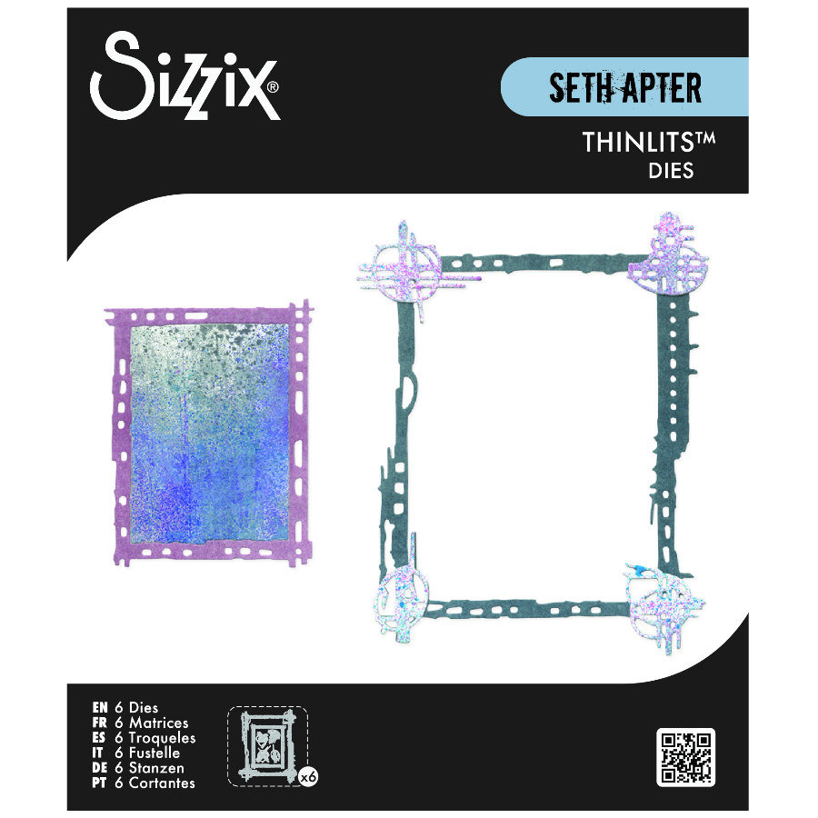 Seth Apter Sizzix Thinlit Die Set: Framed