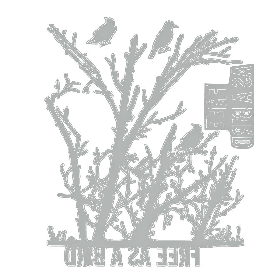 Seth Apter Sizzix Thinlit Dies: Free Bird