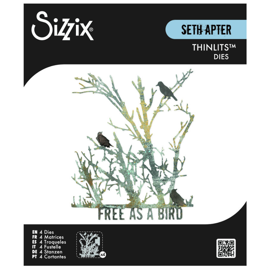 Seth Apter Sizzix Thinlit Dies: Free Bird