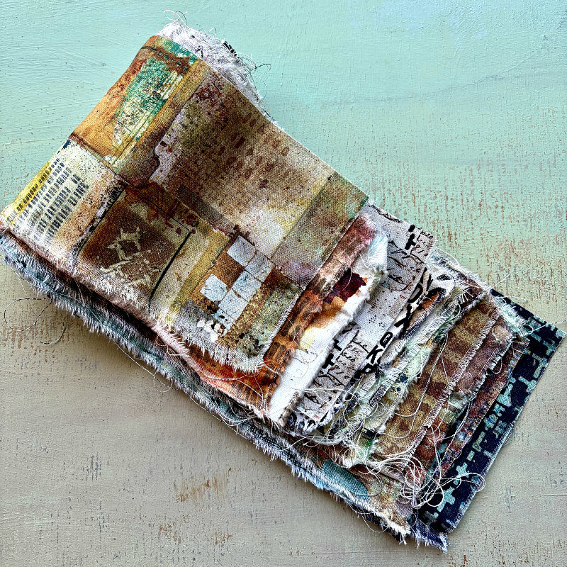 FreeSpirit Fabric On Your Mark Collection: Ripped Strip Roll