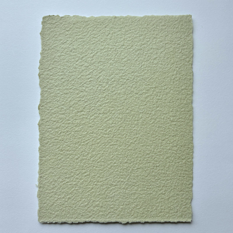 SOLD OUT: French Handmade Paper: Rectangle Céleri