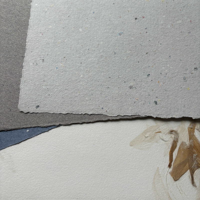 SOLD OUT: French Handmade Paper: Set of 10 Large