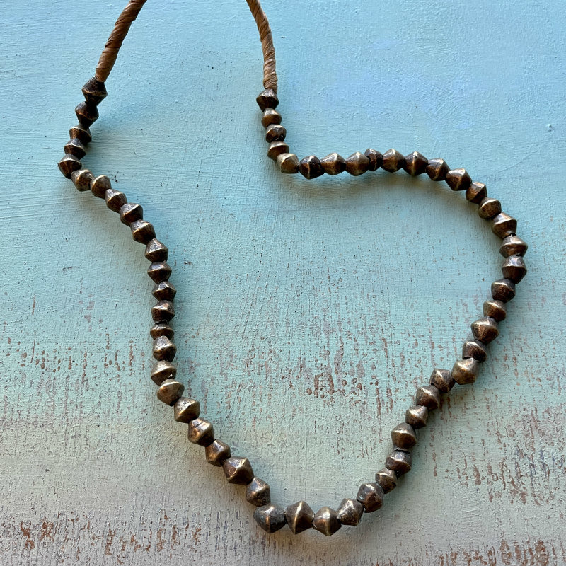 Brass Fulani African Beads