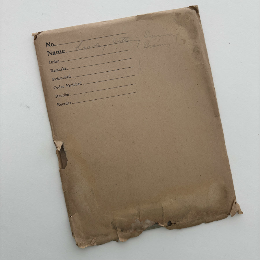 Antique Glass Negative 2