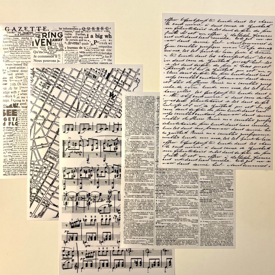 Hero Arts Collage Backgrounds Rubons