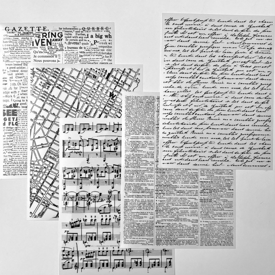Hero Arts Collage Backgrounds Rubons