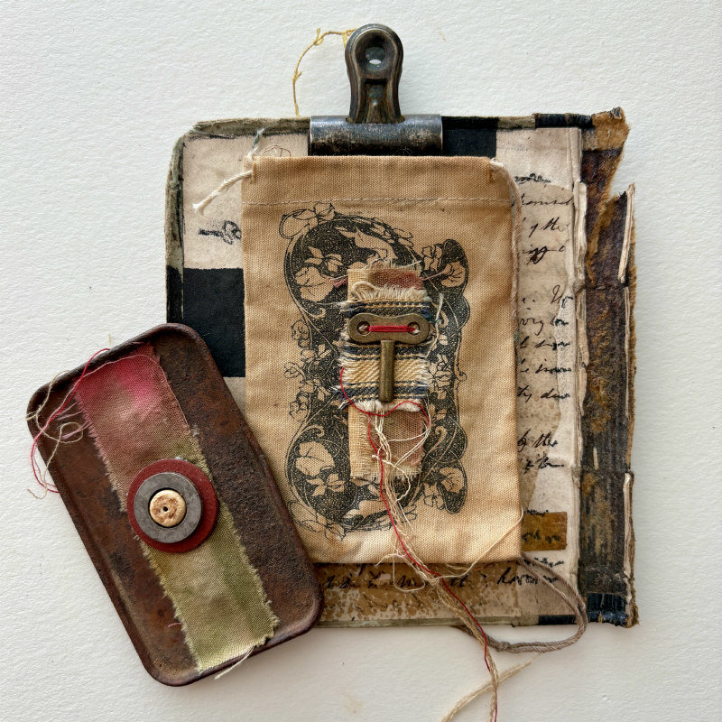Holding Space: Original Mixed Media Art