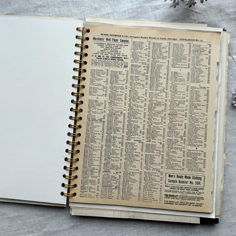 Vintage Mixed Media Journal