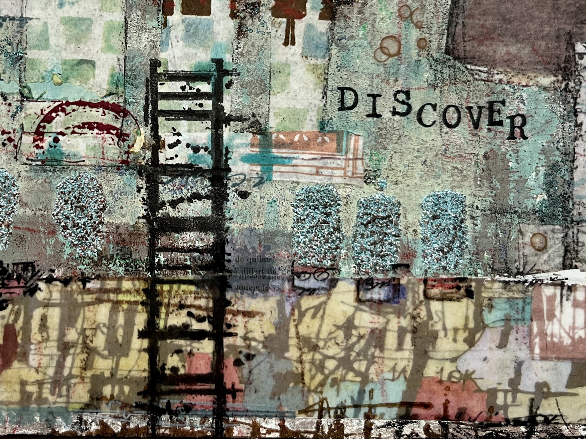 Discover: Original Mixed Media Art