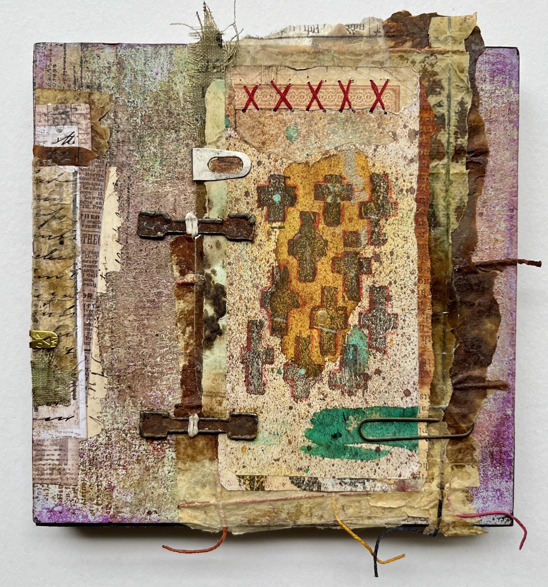 Stashed: Original Mixed Media Art