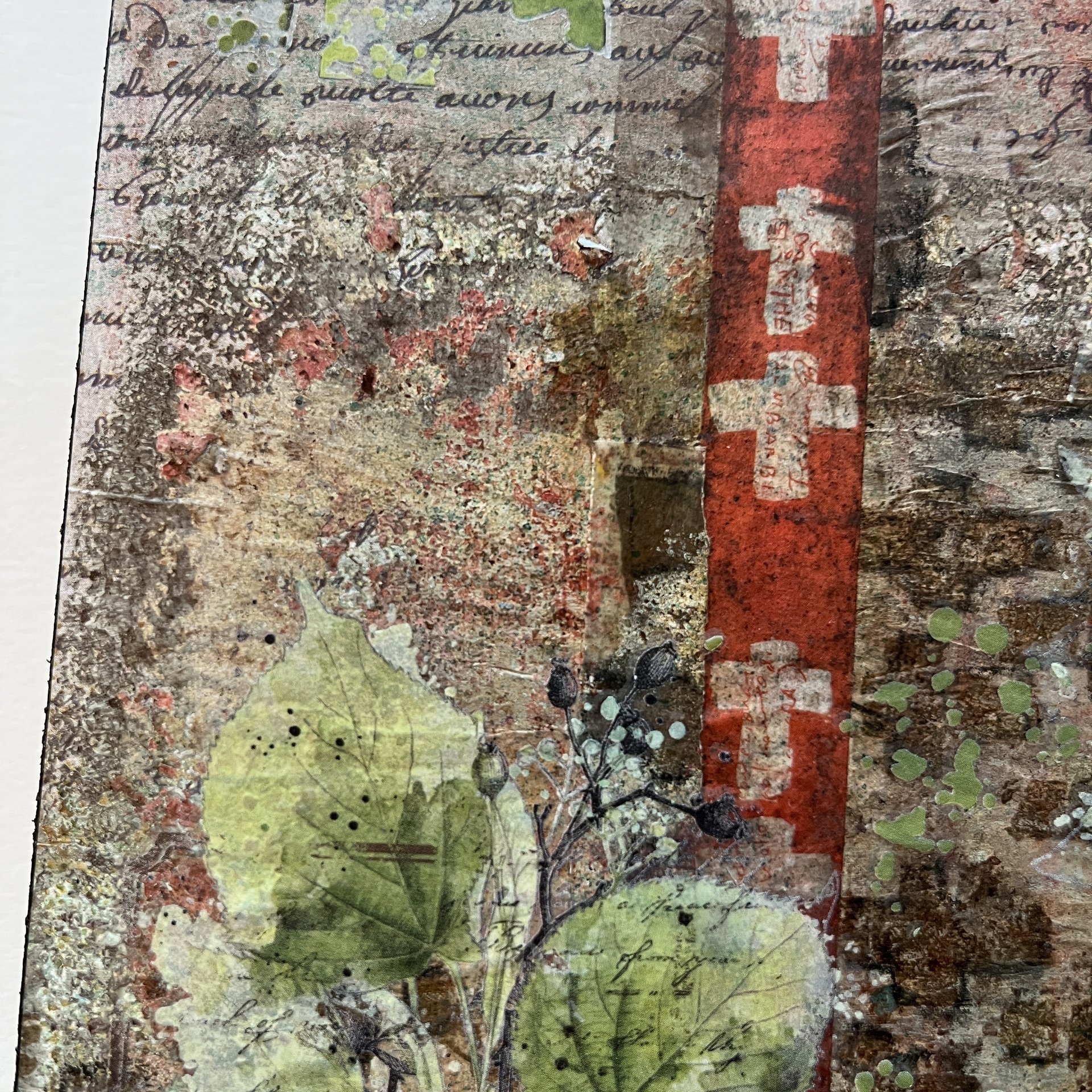 Forest Floor: Original Mixed Media Art