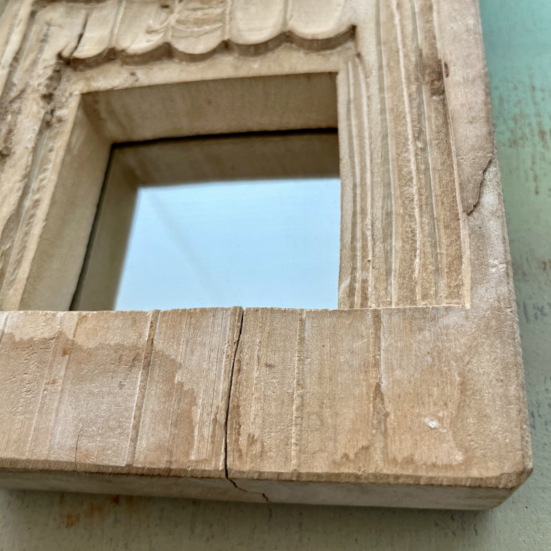 SOLD: Rustic Hanging Mirror 