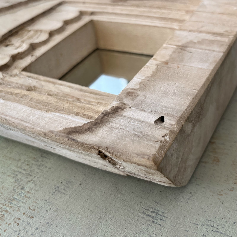 SOLD: Rustic Hanging Mirror 