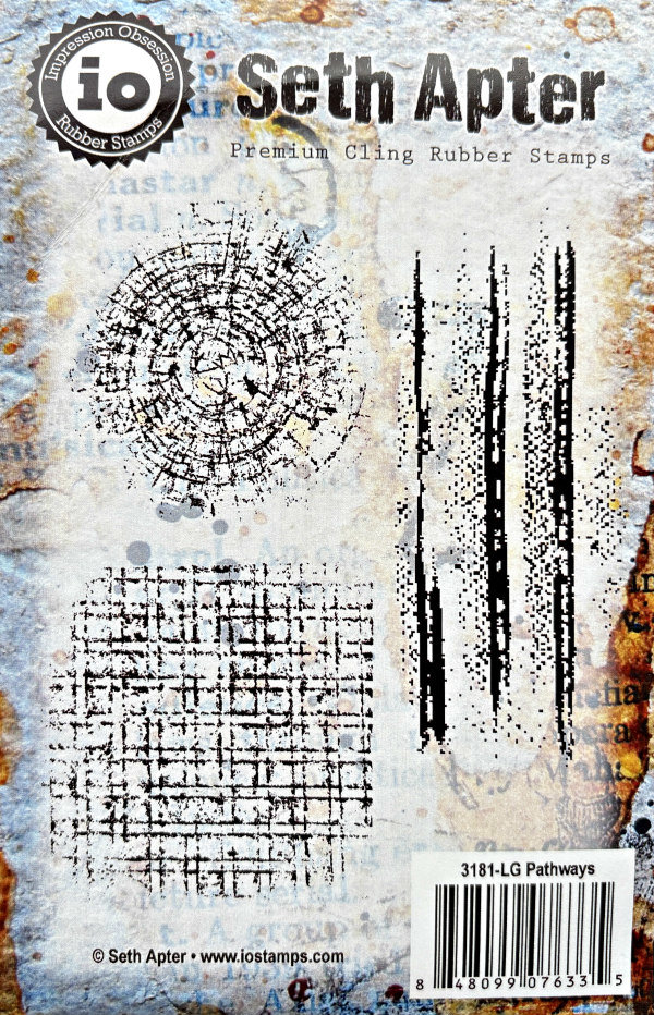 ONE LEFT: Pathways Cling Rubber Stamp Set