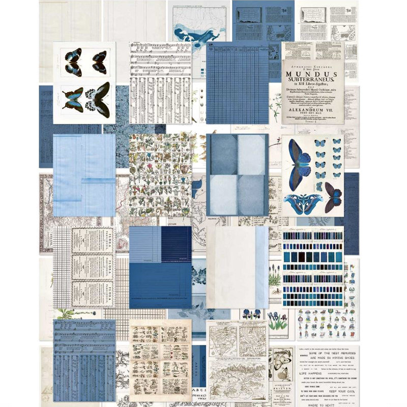 49 and Market Collage Sheet Pack: Inkwell 