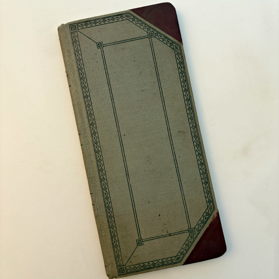 SOLD: Vintage Ledger: 1930s