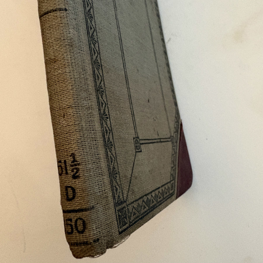 SOLD: Vintage Ledger: 1930s