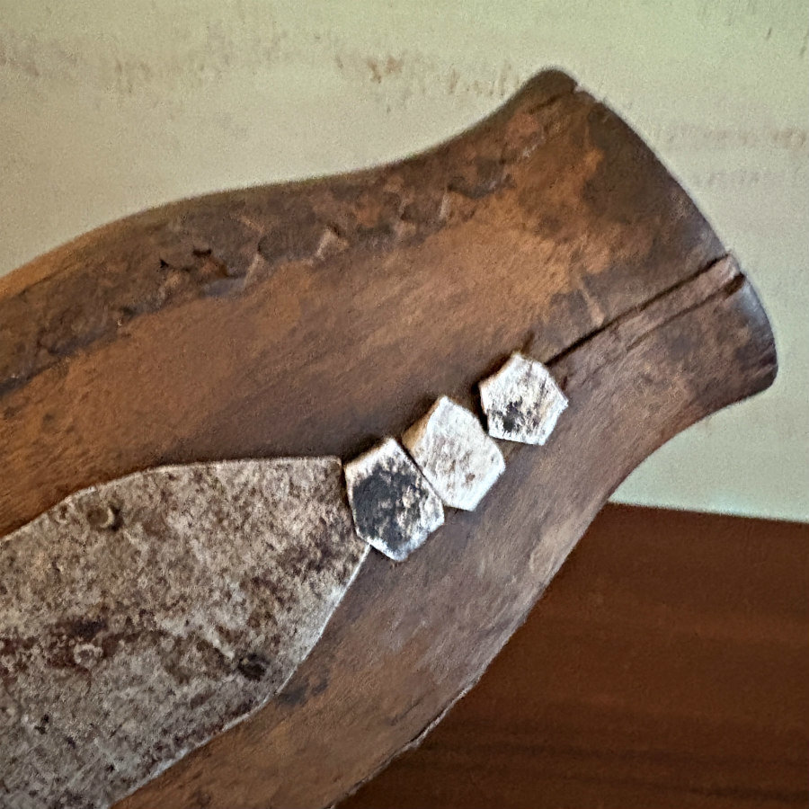 SOLD: African Tutsi Mahogany Jug - Repaired