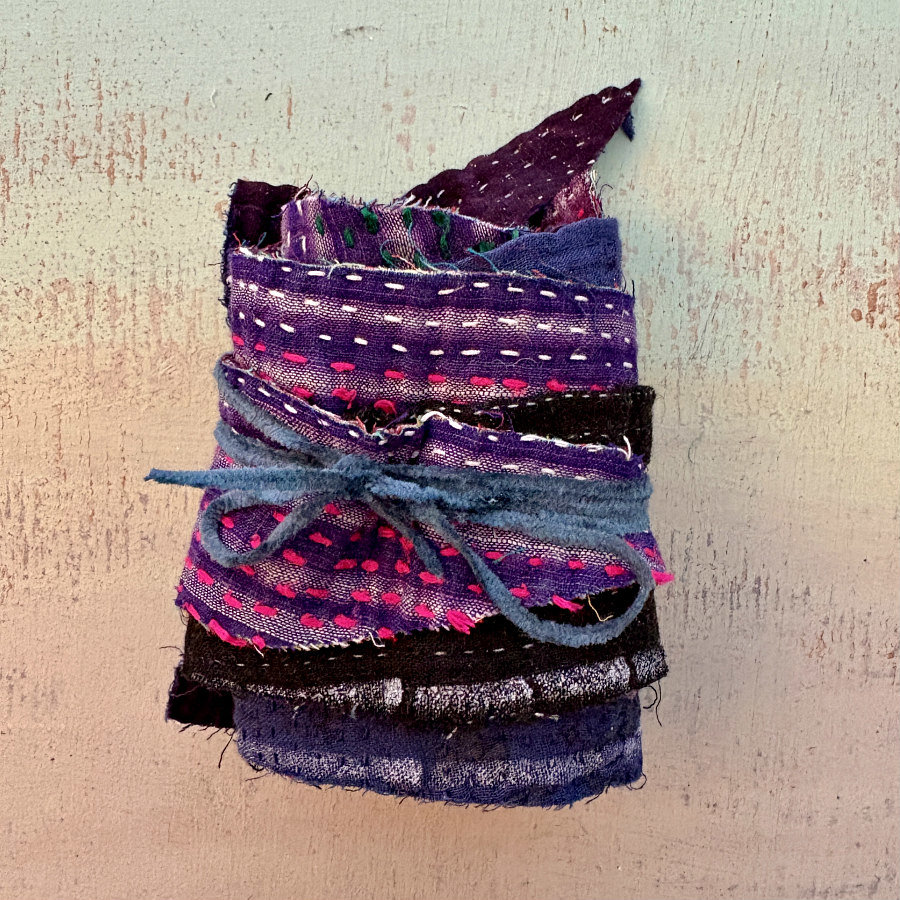 Kantha Stitch Scrap Rolls