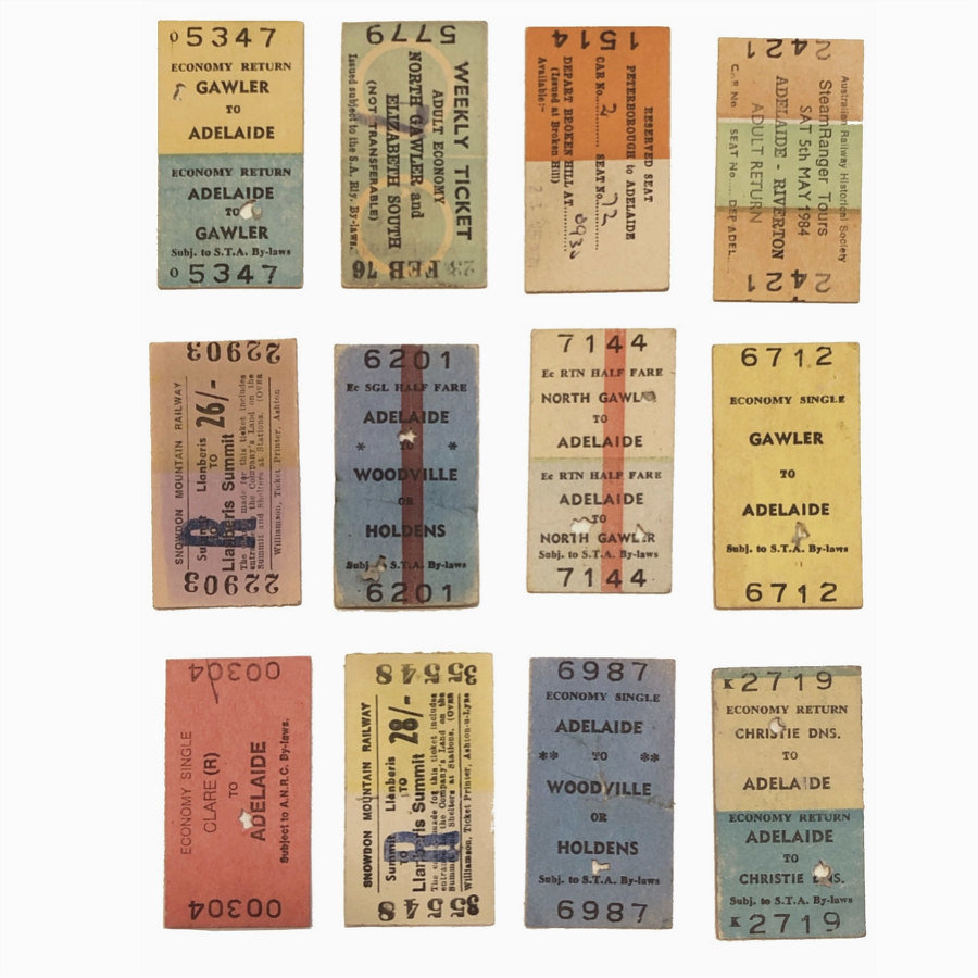 Little Forest Shop Rub-Ons: Transport Tickets