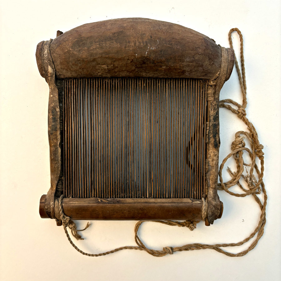 Antique West African Loom Beater for Baule Weaving