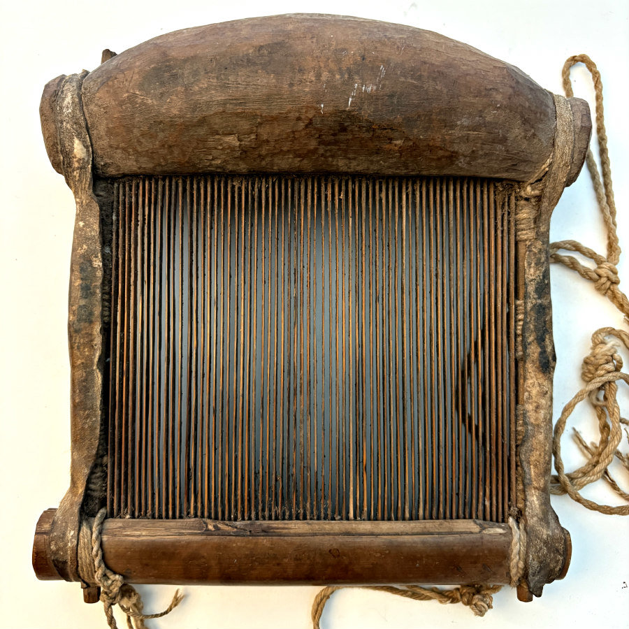 Antique West African Loom Beater for Baule Weaving