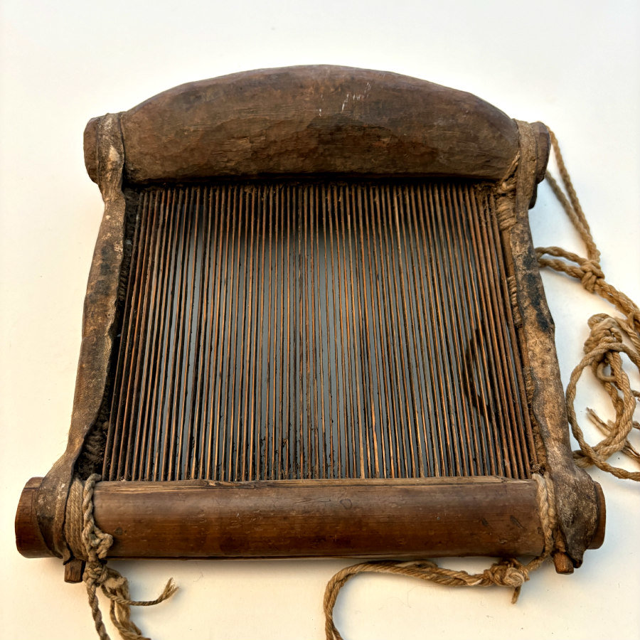 Antique West African Loom Beater for Baule Weaving