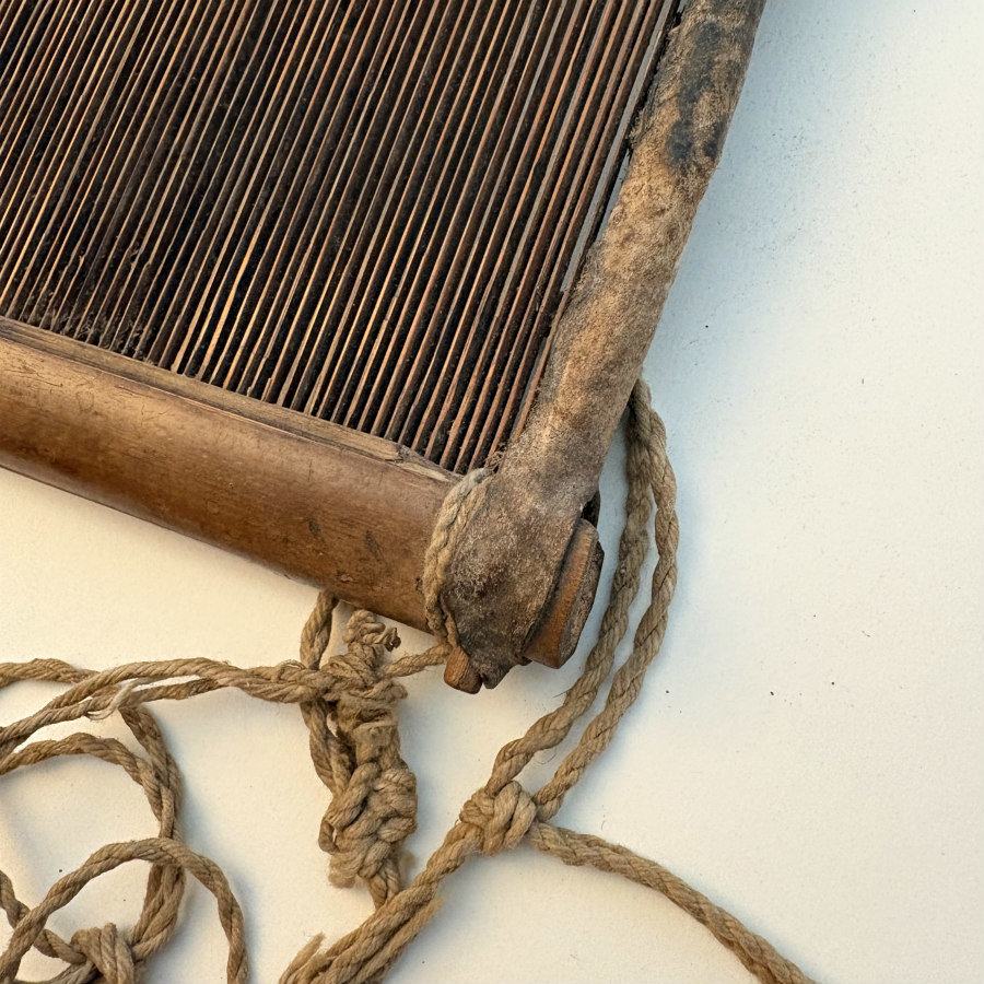 Antique West African Loom Beater for Baule Weaving