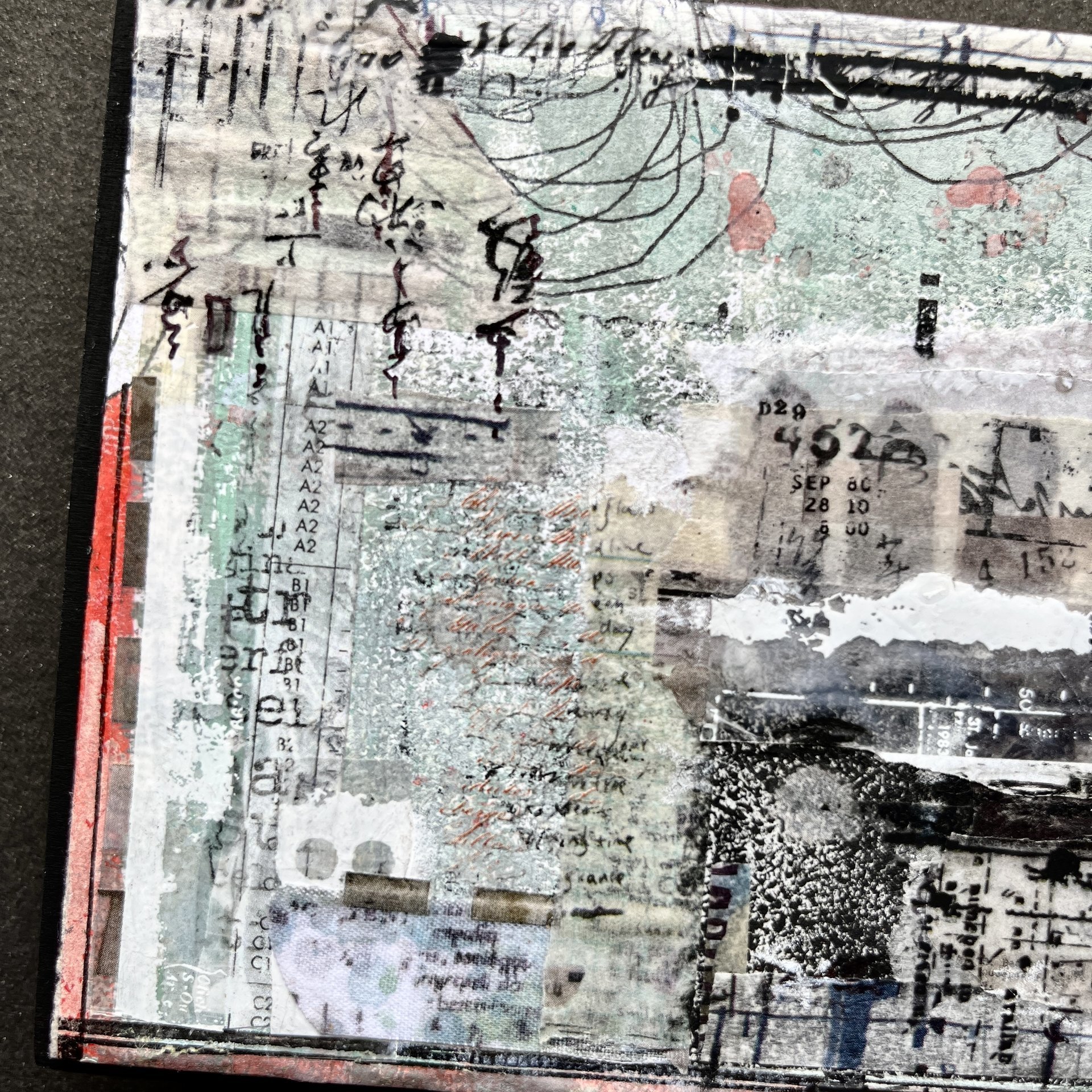Labor Day 1938: Original Mixed Media Art