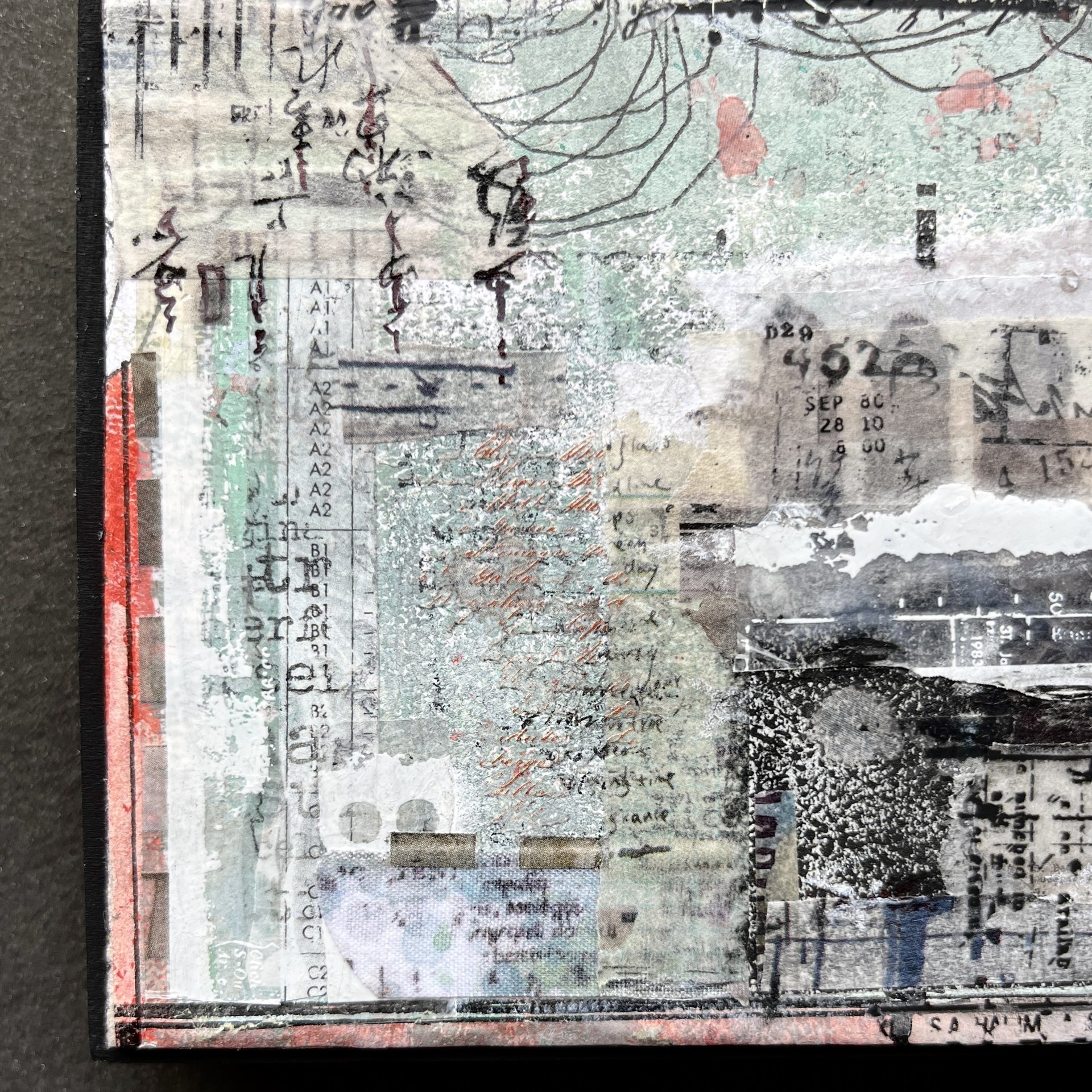 Labor Day 1938: Original Mixed Media Art