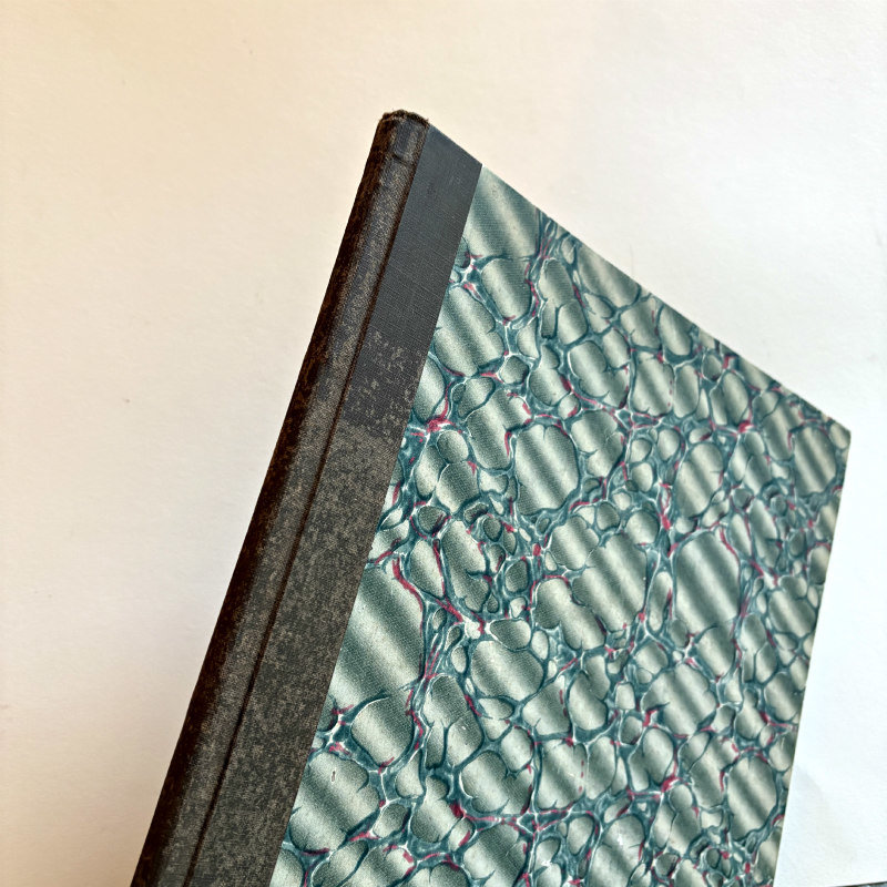 SOLD: Vintage JUMBO Unused Ledger Book- Slight Curve in Cover