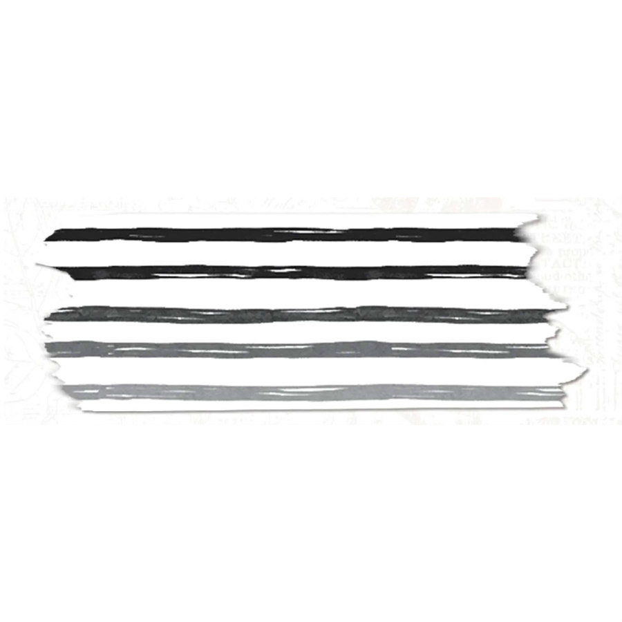 Lauren Phelps Stripes Washi Tape: Black