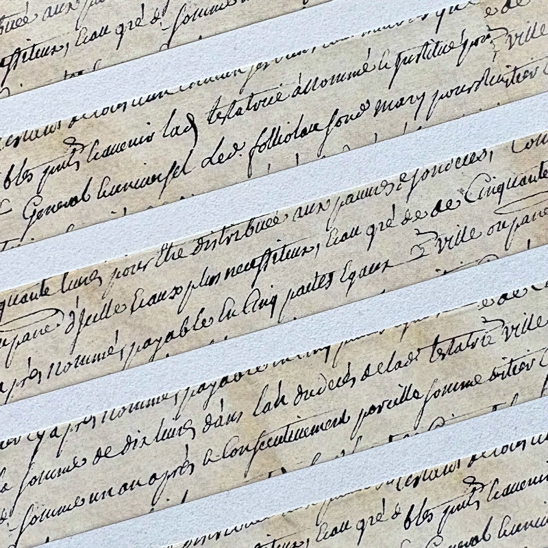 SOLD OUT: Lauren Phelps Designs Washi Tape: French Text Set