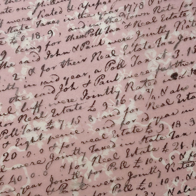 Lauren Phelps Designs Vellum Sheet: Vintage Poems