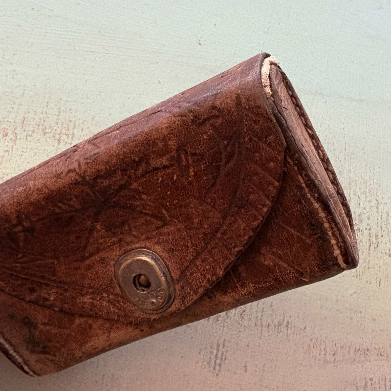 SOLD: Antique Leather Pouch