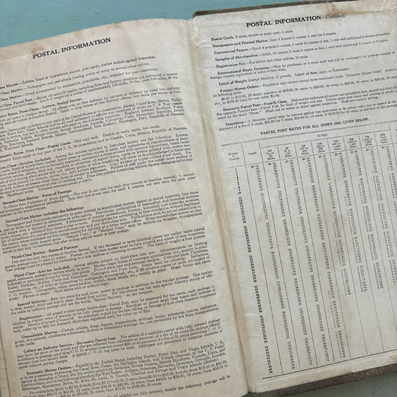 SOLD: Antique Unused Ledger Book