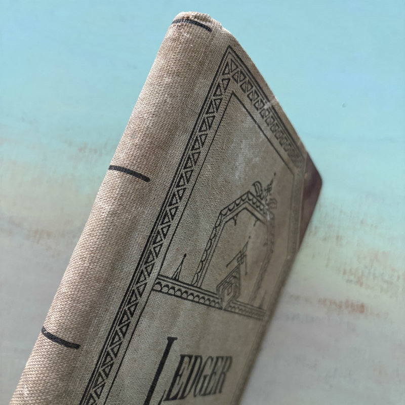 SOLD: Antique Unused Ledger Book