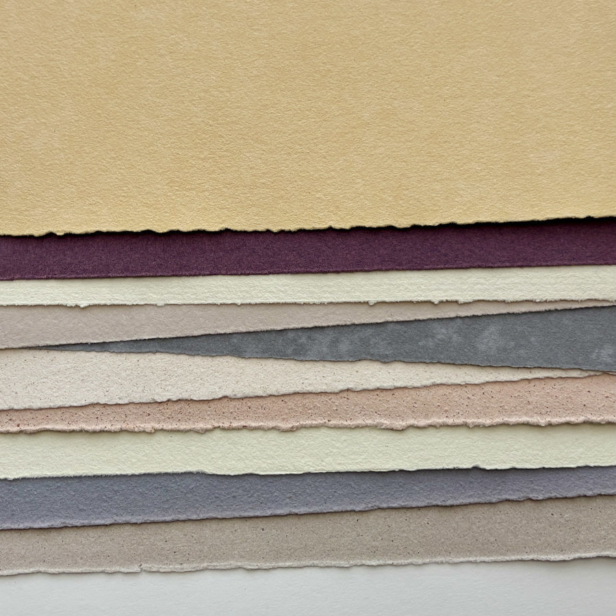 SOLD OUT: French Handmade MEDIUM Paper: 10 Mix Colors