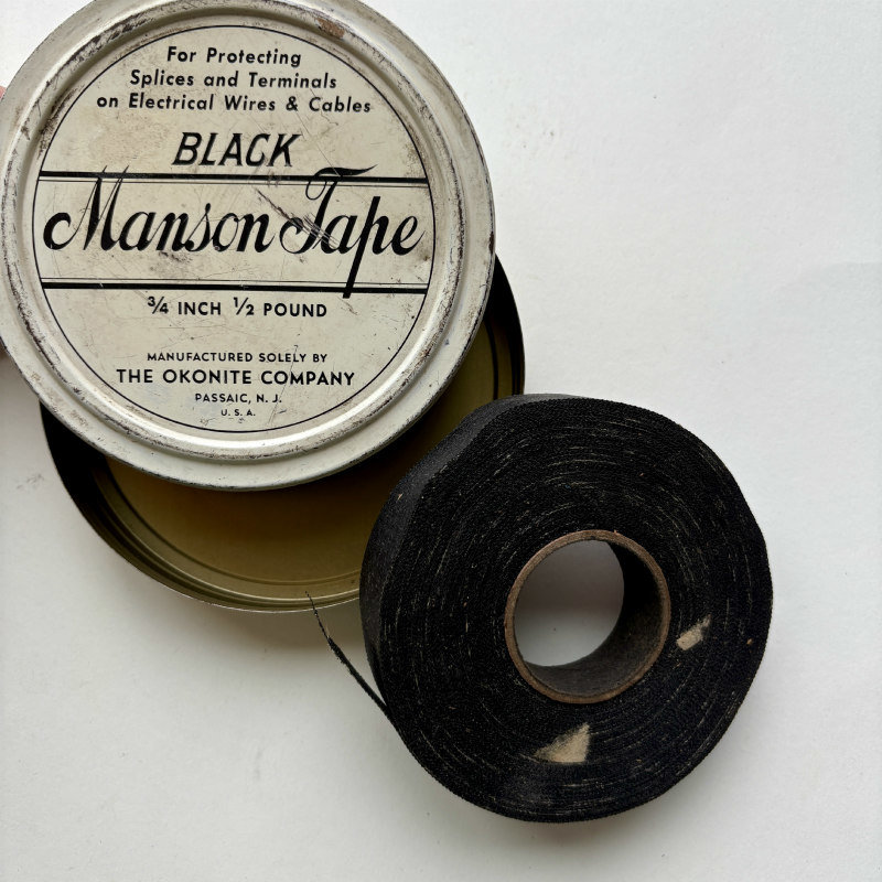 Vintage Manson Tape in Tin