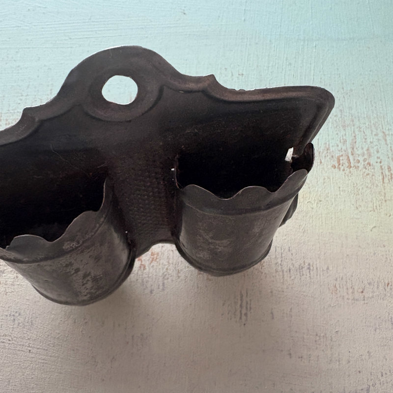 Antique Tin Match Safe