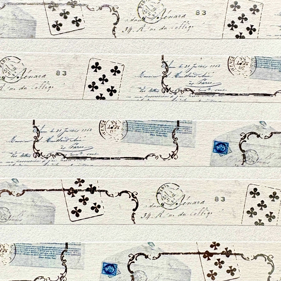 Yohaku Washi Tape: Mazurka