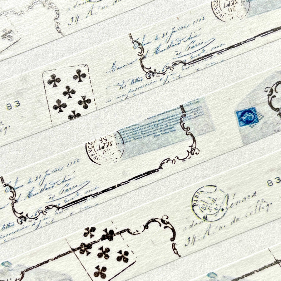 Yohaku Washi Tape: Mazurka
