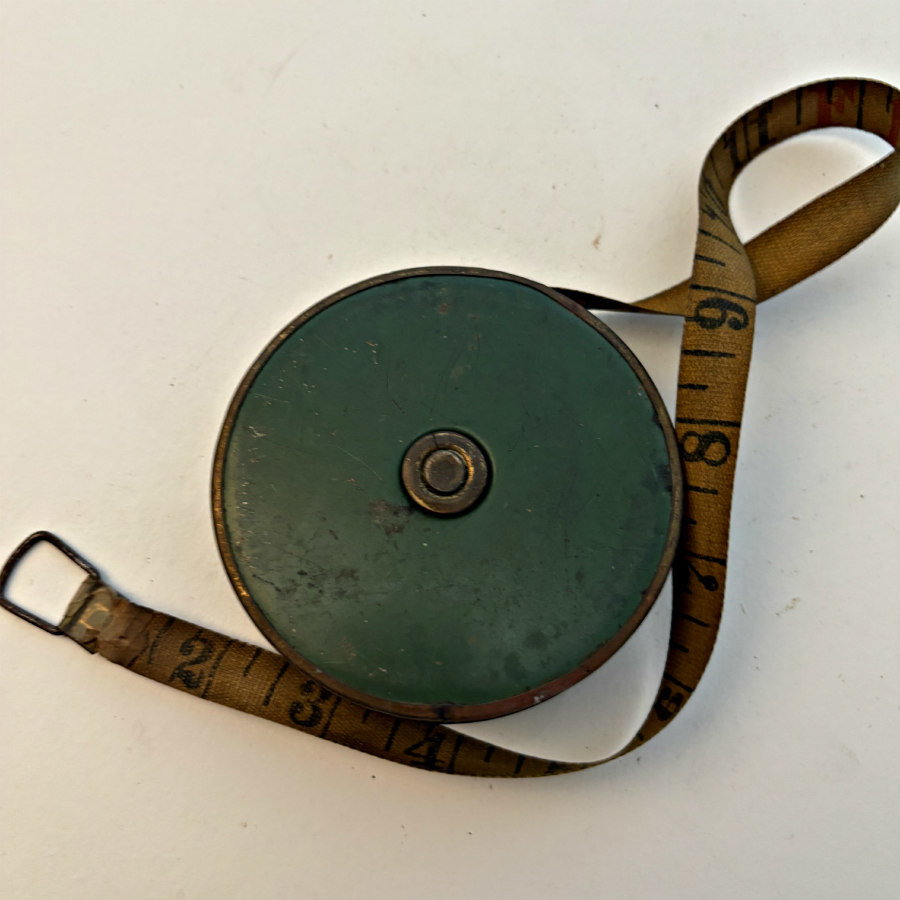 SOLD: Vintage Surveyors Tape Measure #1