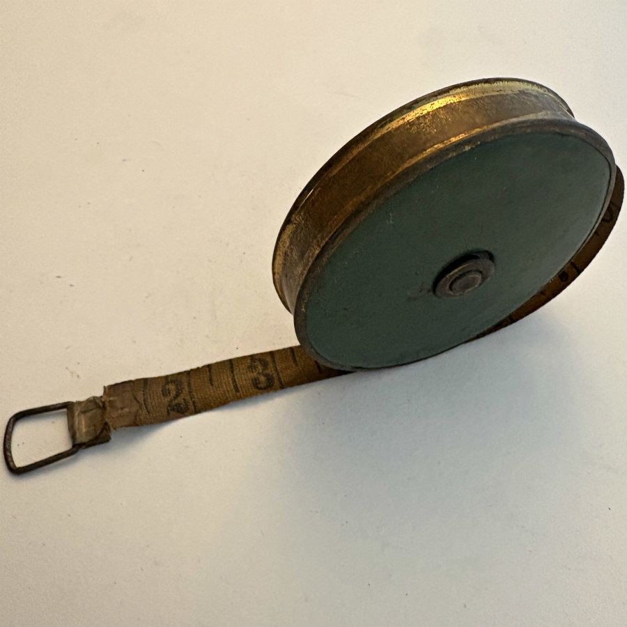 SOLD: Vintage Surveyors Tape Measure #1