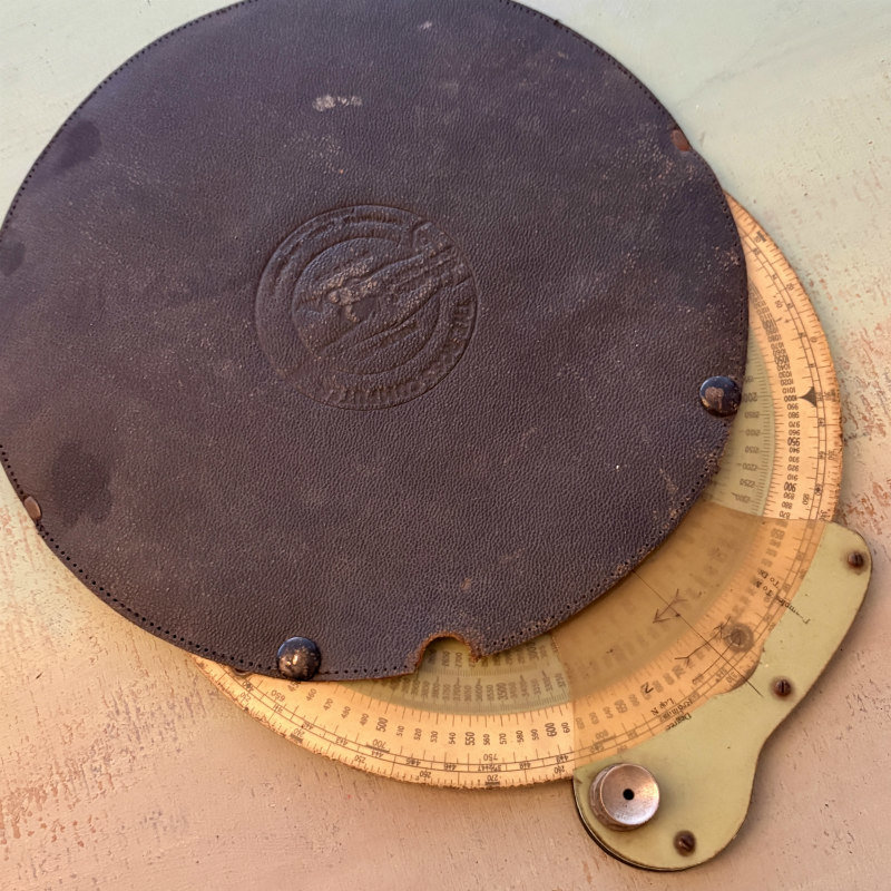 SOLD: The Ross Precision Spiral Slide Ruler Computer