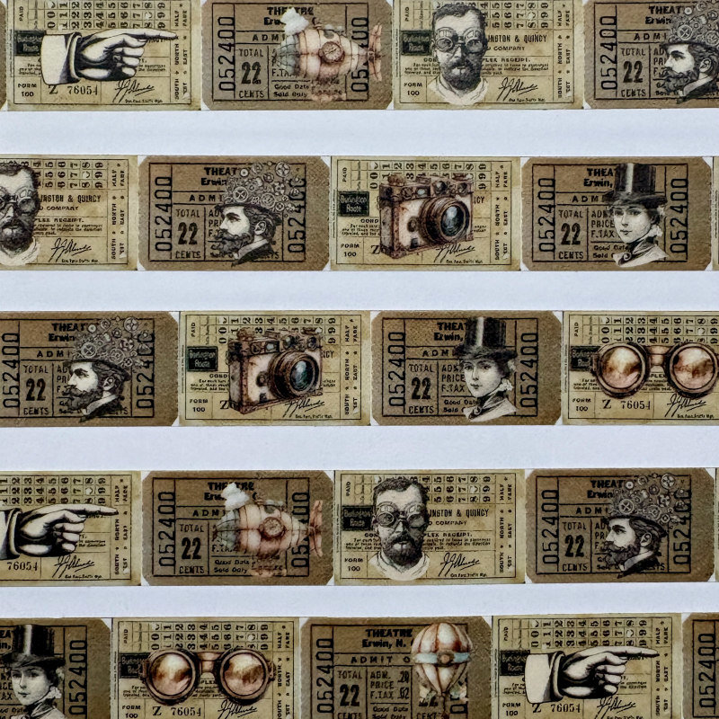 Memory Place Washi Tape: Visionaries