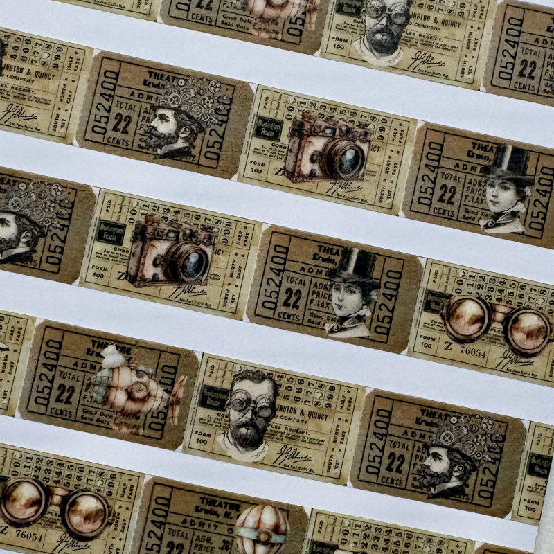 Memory Place Washi Tape: Visionaries