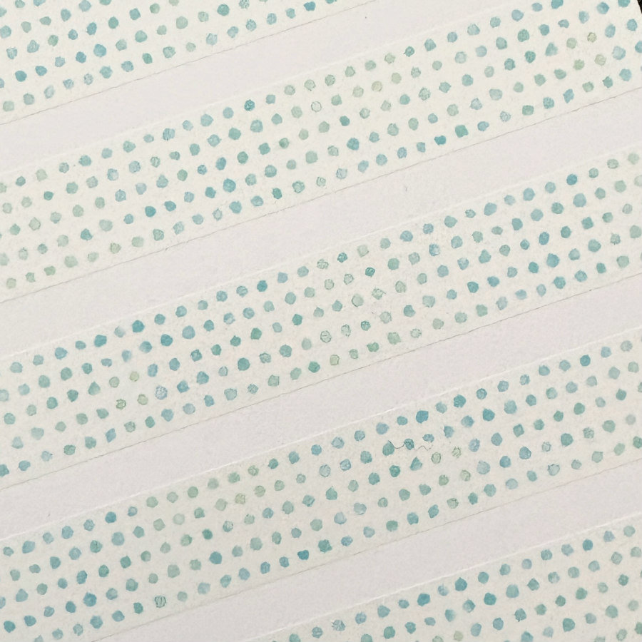 Mind Wave Washi Tape: Celadon Dots